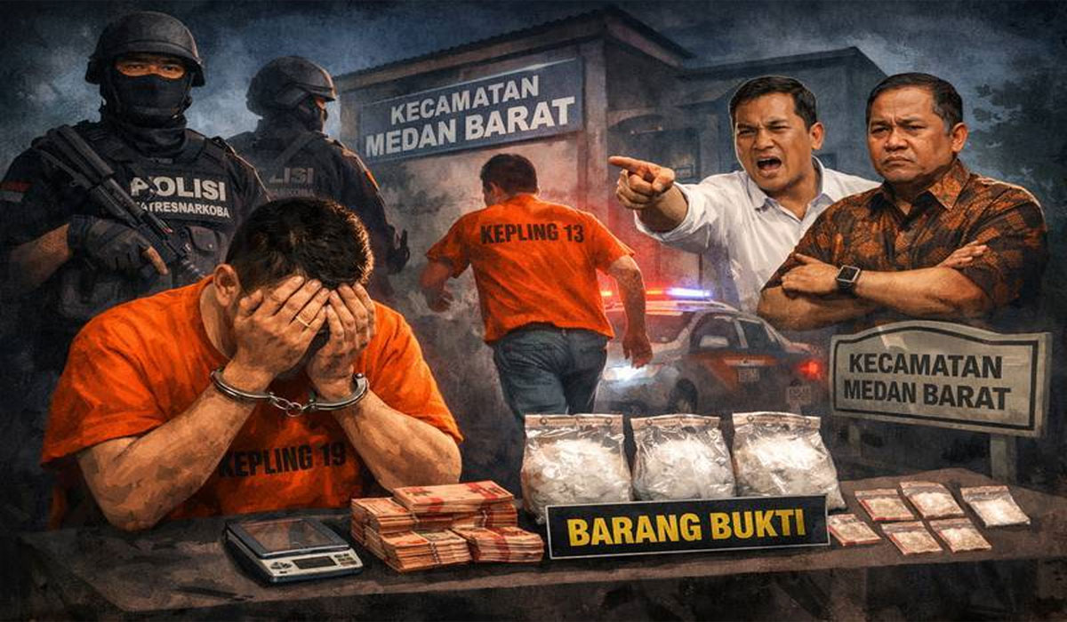 Terungkap! Kepling di Medan Barat Terjerat Narkoba, Polisi Sita 3 Ons Sabu Terungkap! Kepling di Medan Barat Terjerat Narkoba, Polisi Sita 3 Ons Sabu