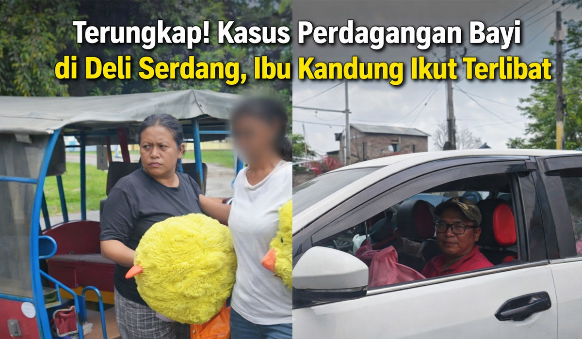 Terungkap! Kasus Perdagangan Bayi di Deli Serdang, Ibu Kandung Ikut Terlibat